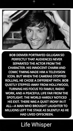 #Interesting facts about Gilligans Island and Bob Denver. He was a superhero. ￼