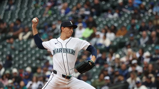 George Kirby strikes out Carlos Correa in the 4th