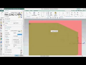 Siemens NX : turning tutorial -1| OD roughing
