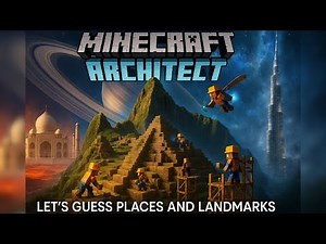 Guess the Planet – Famous Buildings Reimagined | Minecraft Architect (Cinematic Challenge)