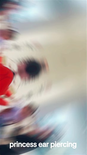 first time piercing for the princess