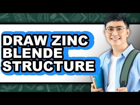 How to Draw Zinc Blende Structure - Easy Guide