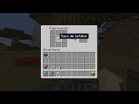 COMO HACER SOPA DE BETABEL O REMOLACHA EN MINECRAFT