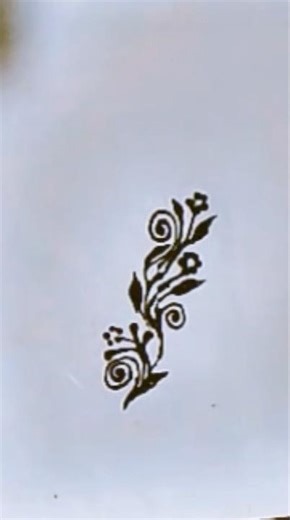 Tips and tricks for leaf Mehandi design #henna #design #mehndi