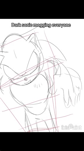 Speed Paint: Dark Sonic Unleashed