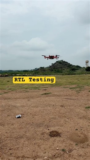 Quadcopter Drone Rtl Testing. #drone #flytechindia #dronertl