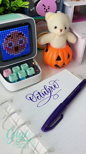 Tutorial de Caligrafía y Lettering con Plumones