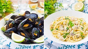 NUOVO VIDEO ➡ MINI MENU' DI PESCE VELOCE - IMPEPATA DI COZZE E SPAGHETTI AL PESCE SPADA Due ricette facili e veloci per un pranzo o una cena economica a base di pesce 😘 SCOPRI DI PIU' ➡ https://www.fattoincasadabenedetta.it/ricetta/mini-menu-di-pesce/ | 55Winston55