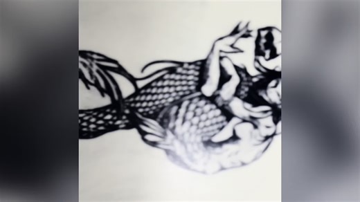 Mermaid-25’ #mermaid #tattoolover #tattootiktok #tattoopractice #process #learning #satisfying #7rltattoo #noir #atlanta #IG #new #artistsoftiktok #art #tattoo #tattooartist