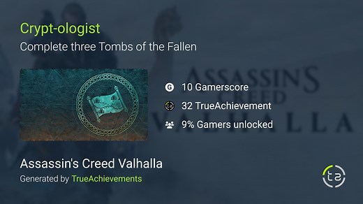 Crypt-ologist achievement in AC Valhalla