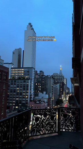 the girls were girling! this ended up being almost everyone’s favorite night 💕 we danced, we laughed, played games, told stories and had a few surprises. highly recommend staying in one of the nights on your bachelorette. loved doing this the last night to round out the trip. 🥹 #bachelorette #nycbachelorette #girlsnightin