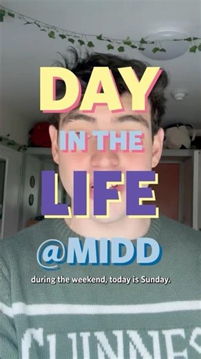 Joaquin Chica Levy shares a day in his life as a Middlebury junior #dayinmylife #college #campuslife