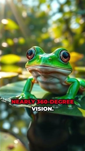 Frogs See All Around — Nature’s 360° Vision Masters!