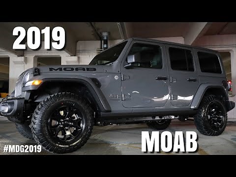 THE BRAND NEW 2019 JEEP Wrangler Unlimited Moab REVIEW!