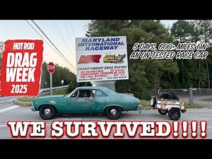 Drag, Drive, Repeat! Five days and 600+ miles. Final passes at MIR HOT ROD DRAG WEEK day 5