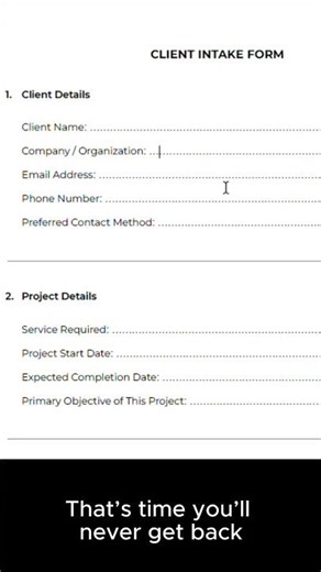 Stop Chasing Client Information
