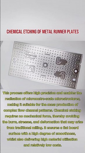 Chemical Etching of Metal Runner Plates#etching #metaletching #metaletchingchemical
