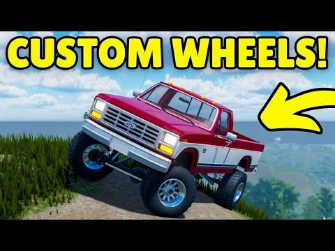 I Built INSANE Offroading Trucks with the NEW Wheels Update in APM | Roblox American Plains Mudding