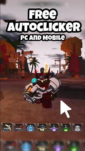 How to get FREE AUTOCLICKER in The Forge #roblox #theforge