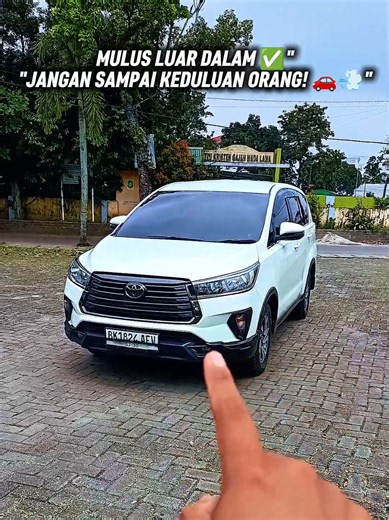 🔥 Innova Reborn paling dicari, sekarang siap dibawa pulang! 🔥 🚗 Toyota Kijang Innova Reborn G Diesel Matic 2025 ✅ Full Garansi 💰 Harga Rp395 Juta (Nego) 💳 DP mulai Rp100 Juta bisa! Mobil diesel tangguh, irit, nyaman untuk keluarga maupun perjalanan jauh. Kondisi siap pakai, kualitas terjamin! 📲 Kontak WA: 📞 Ko Ridwan : 0812 6379 3341 📞 Ko Fredy : 0812 6059 1600 📞 Paris : 0821 6364 0995 (Fast Respon) #wahanamobilmedan #mobilbekasmedan #mobilberkualitas #mobilmurahmedan #toyotainnova
