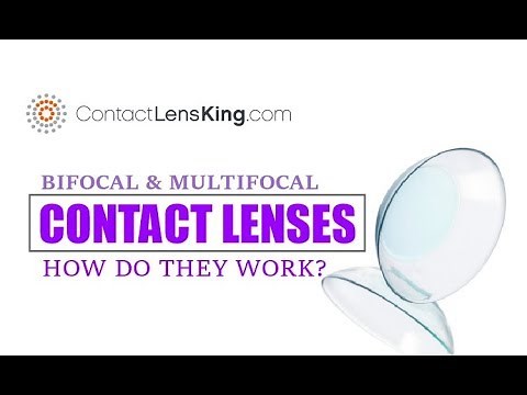 How do Bifocal and Multifocal Contact Lenses Work?