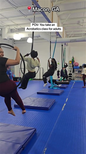 Join Adult Acrobatics Classes in Macon, GA