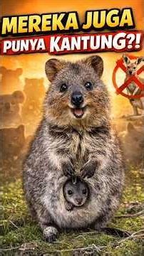 They Have Pouches Too?! Not Just Kangaroos! #AnimalFacts #Marsupial #Wildlife #shorts