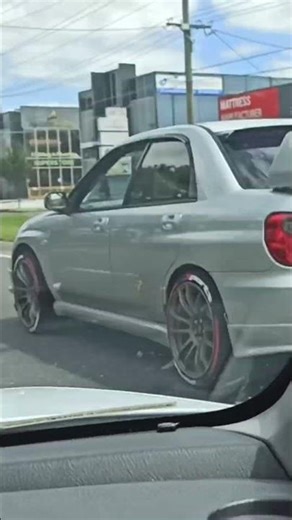 WRX With Tyre Lettering Stickers