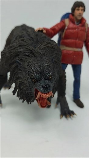 David & Werewolf Transformation Pair | NECA Horror Figures
