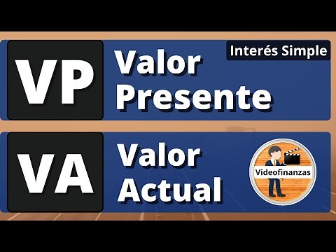 Valor presente o valor actual en el interés simple | Fórmula y ejemplo