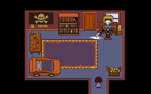 【UT动画】Frisk教Papyrus怎么玩游戏？