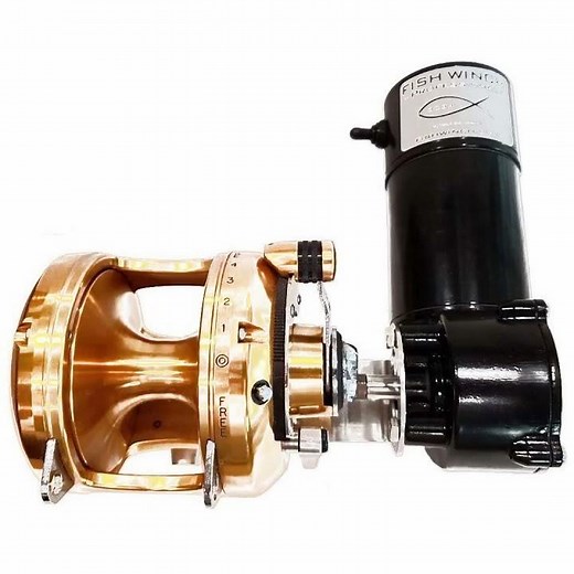 FISH WINCH® - Electric Fishing Reel motors fit 280+ reels (Penn, Shimano, Avet, Daiwa, & more).