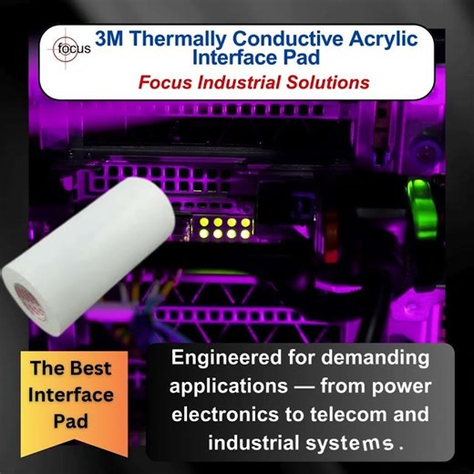 3M Thermally Conductive Acrylic Interface Pad | Advanced Heat Management Solution