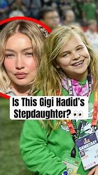Is This Gigi Hadid’s Stepdaughter? #shorts #gigihadid #bradleycooper