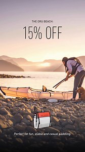 19 shares | The Beach is perfect for fun, stable and casual paddling and for a limited time is 15% off!  Assembles in minutes  Puncture + abrasion resistant | Oru Kayak | Facebook
