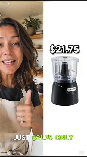 Best Mini Food Processor for Your Kitchen! Hamilton Beach 3-Cup Chopper #AmazonFinds #KitchenTools