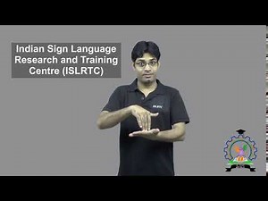 Indian Sign Language Research and Training Centre (ISLRTC)