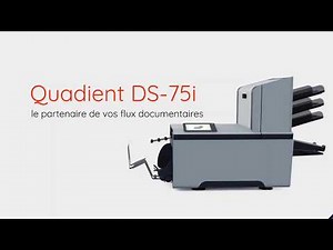La machine de mise sous pli DS-75i