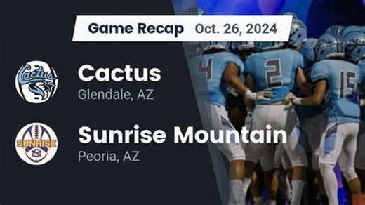 Football Game Preview: Cactus Cobras vs. Desert Edge Scorpions