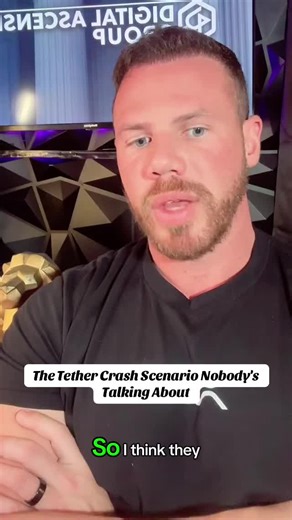 The Tether Crash Scenario Nobody's Talking About #Tether #USDT #Stablecoins #CryptoRisk #Bitcoin