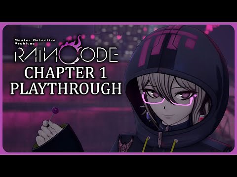 Master Detective Archives: Rain Code - Chapter 1 Playthrough