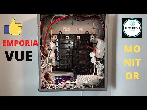 Emporia vue energy monitor tutorial en español