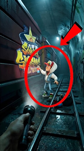 We Found The Abandoned Subway Surfers World… #shorts #subwaysurfers