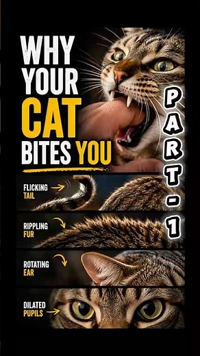 Why Your Cat Bites You Out of Nowhere — The Real Reason