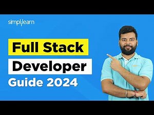 Roadmap To Become Full Stack Developer For Beginners | Full Stack Developer Roadmap | Simplilearn