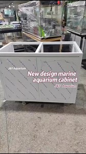 10K views · 96 reactions | New design features a stainless steel-painted marine aquarium cabinet with an integrated aquarium controller board, boasting a sleek and elegant appearance. It’s still a work in progress, and we will continue to provide updates.#jyaquarium #glassspace #aquascape #aquascapemalaysia #plantedtank #naturelovers #aquarium #aquariumhobby #freshwateraquarium #fishtank #aquatic #homedecor #reef #reeftank #aquariums #arowanafish | J&Y Aquarium | Facebook