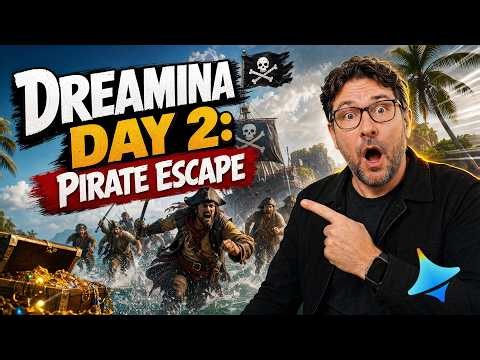 Following Dreamina to Make Short Dramas, Day 2: Pirate Escape Plan ｜Dreamina Tutorial 2