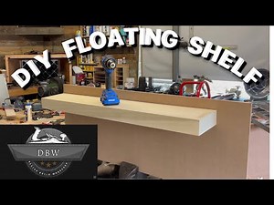 Build a Floating Shelf, Easy
