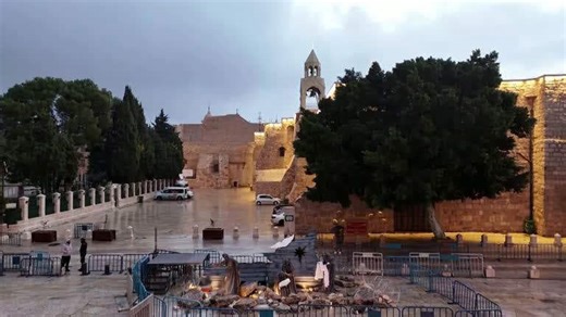 'Jesus is Palestinian' billboard in Times Square this week placed by Arab-American rights group