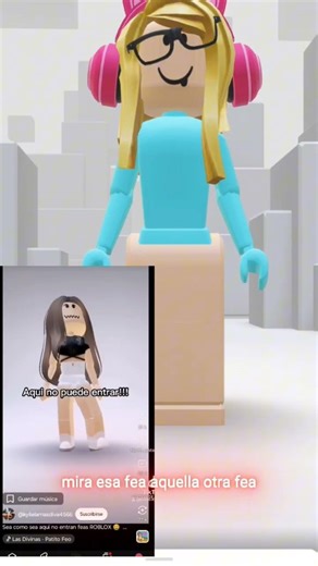 sea como sea aquí no entran feas #roblox